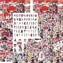 64pcs Kasane Virtual Vocaloid Stickers, Suitable For Decorating Skateboards, Helmets, Mirrors, And Other Items - Multicolor - View 12