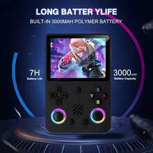 RG36PRO Retro Video Game Console - Supports 3000+ Classic Games, 64G TF Card, Open Source System, 3.5-Inch Screen, 3000 MAh Battery, Portable Console, Suitable For Home/Travel - Xem 1