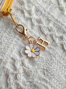 1 Letter Keychain - Name/Initial (A-Z) - Durable Gift, Suitable For Men And Women - Applicable For Keychains With Father, Mother, Teacher, Friend Initials, Can Be Used For Backpack And Car Key Decoration, Suitable For Graduation Season, Mother's Day, Father's Day, Wedding, Birthday Party And Other Occasions. - Multicolor - View 25