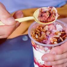 5/10/25/50/70/100/150/200/2500件镀金可重复使用餐具套装 - 适用于婚礼、生日、派对、情人节、狂欢节、斋月、复活节、圣帕特里克节和各种庆祝活动 - 易于清洁，适合任何场合和主题派对！ - 查看 4