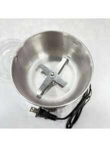 Stainless Steel Electric Grain Grinder Machine - Silver - View 5