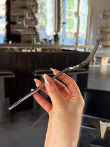 菱形不锈钢刀叉，西式牛排餐具，法式家用餐具 - 銀色 - 查看 4