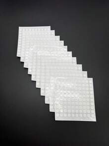 双面胶点粘性粘土可移除海报胶泥透明圆形可重复使用安装贴纸透明粘性胶带用于墙面悬挂图片气球 - 彩色 - 查看 23