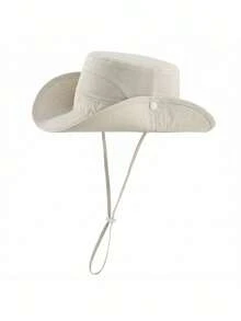 男士夏季防紫外线遮阳帽，透气镂空遮阳帽，渔夫帽 - 彩色 - 查看 38