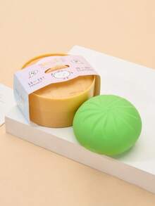 Bun-Shaped Adult Party Favors | Creative Fun Handheld Toy | Squeezable Dough Modeling Toy | Steamer Container Packaging | Office Desk, Birthday Party, Holiday Gifts And Gift Fillers - Baozi Stress Ball - View 10