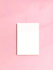 100 piezas/Paquete Notas adhesivas transparentes removibles, suministros escolares esenciales - Multicolor - Ver 11