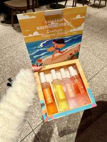 4瓶装 x 100毫升香氛喷雾套装，包含4种不同香型，限量版便携式多层香氛喷雾，持久留香，散发自然清新迷人气息，释放香草、茉莉、椰子香氛，带来极致愉悦体验。 - 多款式 - 查看 2