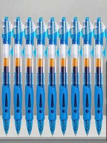 1支/10支/36支装 0.5mm 按动式圆珠笔套装，黑色/红色/蓝色 0.5mm 墨水笔芯，书写流畅，按压式笔芯，散装包装，文具，办公用品，礼品 - A - 查看 32