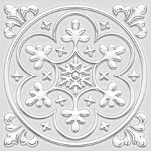 MORCART 20 paquetes de adhesivos para salpicadero - Azulejos autoadhesivos de PVC de 8" X 8", pegatinas de vinilo autoadhesivas para cocina, baño, lavandería, chimenea, escaleras con diseño de flores en relieve 3D en color turquesa - Pegatinas de pared en relieve - Ver 9