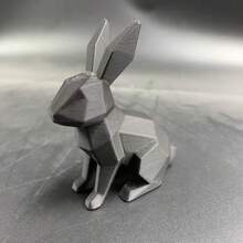 Đồ trang trí hình thỏ Phục Sinh dễ thương in 3D dành cho Halloween và lễ Phục Sinh. - Trắng - Xem 4