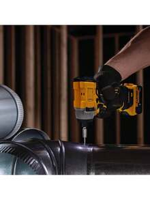 20V 1/4-Inch Impact Screwdriver (Main Unit Only), Speed 0-2800 Rpm, With Work Indicator Light, Suitable For Home And Appliance Repair. - Yellow - View 3
