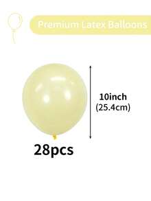 Pastel Yellow Balloons Different Sizes 36 18 12 10 5 Inch Light Yellow Thick Latex Balloon Arch Kit For Gender Reveal Shower Birthday Wedding Bridal Shower Easter Spring Sunflower Bee Party Decorations - View 25