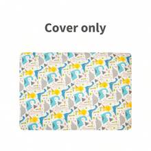 ALVABABY 1pc Cartoon Print Portable Baby Crib Cover, Soft & Breathable, Removable & Washable, Suitable For All Seasons - Multicolor - View 23