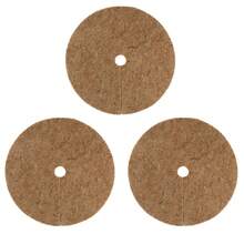 3 件套花盆垫，椰棕垫，椰纤维垫，圆口平垫，防杂草垫，防漏土垫，园艺工具 - 3pcs - 查看 12