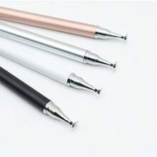 1pc 2-In-1 Stylus Pen Compatible With Apple, Android, , Round Head Suitable For Tablet Video Editing, Anti-Mistouch - A - View 7