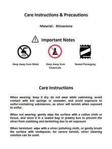 时尚闪亮钻石项链，女士时尚派对颈饰 - 彩色 - 查看 4