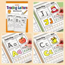 64 Pages Handwriting Practice Notebook - Includes Common Vocabulary, Highlighted And Writing Practice, English Uppercase And Lowercase Letters, And Spelling Skills Writing Course - Multicolor - View 8