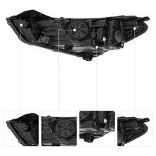 Halogen Headlight Front Right Headlight Headlight Direct Replacement Fits For 2016 2017 2018 Tucson - A - View 3