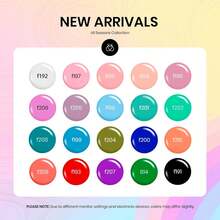 Beetles Spring Gel Polish Set - 20 Colors Red Green White Black Nude Spring Gel Nail Polish With Base Top Coat - 20 Colors Vibrant Subtle - 查看 2