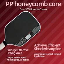 Vợt Pickleball PERSEUS Carbon Fiber T700 Matte, lõi trong dày 16mm, dải bảo vệ TPU, vợt Pickleball chuyên nghiệp thi đấu, thiết kế họa tiết đơn giản. - Nhiều màu - Xem 8