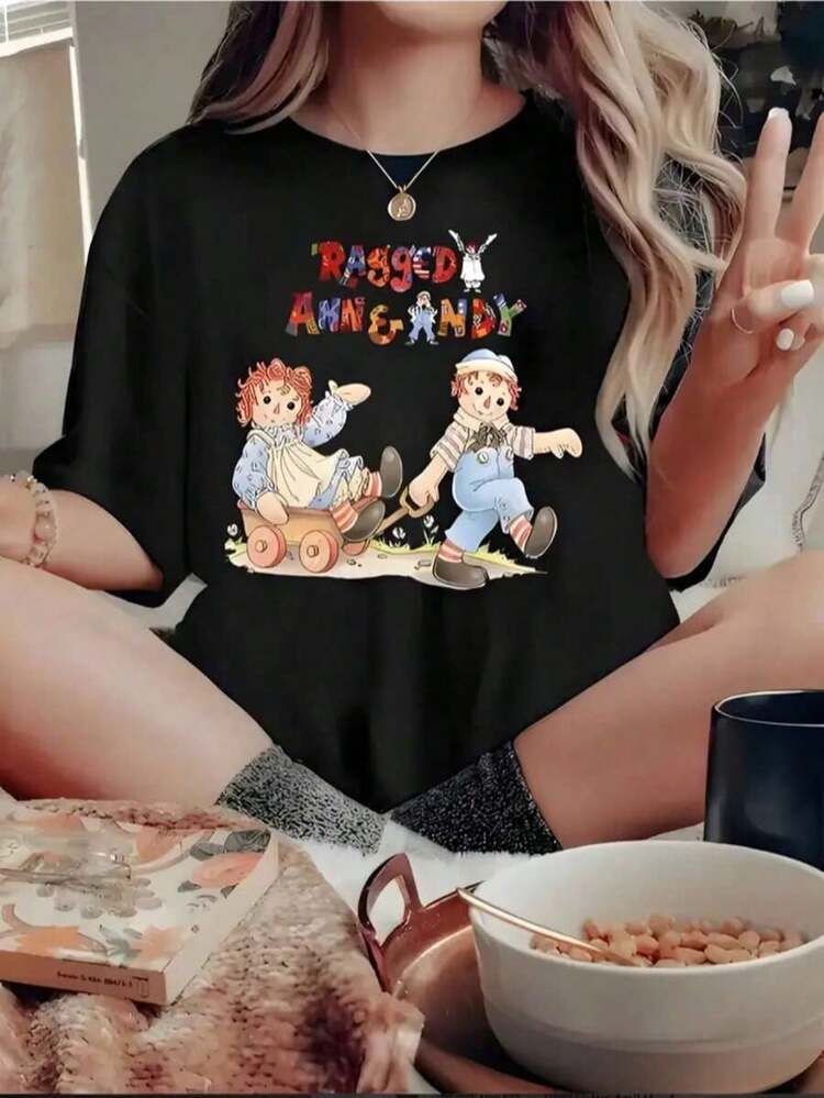 Camisetas de mujer - Negro 7 - Añade 11