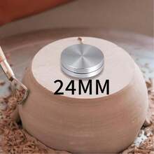 Ceramic Clay Polishing And Trimming Tools, Ceramic Trimming Rotary Tool, Pottery Rotary Tool, Small Ceramic Tools Suitable For Potters And Clay Artists - Silver - View 5