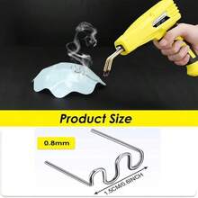 1000Pcs 0.8mm Hot Plastic Staples Welding Wave Stapler For Car Bumper Repair - C - View 3