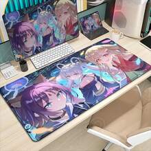 HD Printed Anime Mouse Pad Cute Cosmic Princess Kaguya Iroha Sakayori Yachiyo Runami Non-Slip Keyboard Mat For Geeks And Gamers - LW 4 - Xem 1