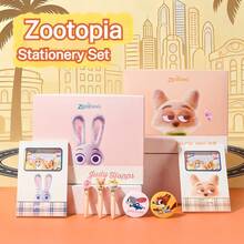 Disney Notebook Set, Cartoon Delicate Planner Diary Notebook Gift Box, Stationery Supplies, Zootopia 2026 New Arrival, Birthday & Back To School Gift - A - View 11