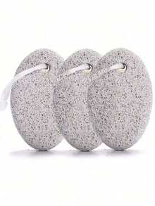 1pc/3pcs Natural Foot Pumice Stone For Feet,Lava Pedicure Tools Hard Skin Callus Remover For Feet And Hands - White&Red Foot Rub / Foot Washing Stone / Foot Grinding Stone - Multicolor - View 9
