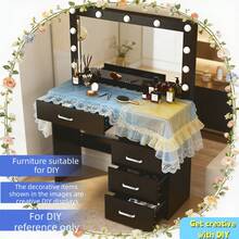 Vanities & Vanity Benches - Black - View 3