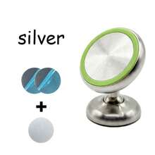 夜光磁性手机支架，金属球头多角度可调，强磁车载仪表盘支架，夜间可见，解放双手，兼容所有手机型号 - 彩色 - 查看 8