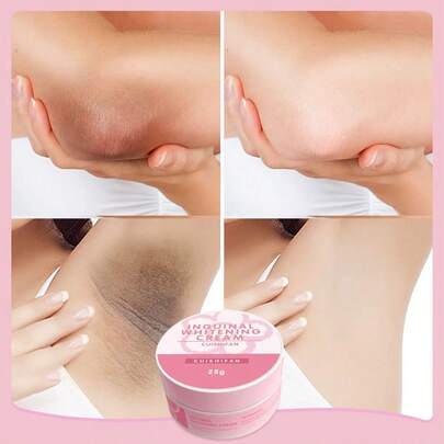 Set de 3 piezas Crema Iluminadora de Colágeno, Nutrición Profunda, Suaviza la Piel, Mejora la Sequedad y la Aspereza, Reduce los Poros, Reafirma la Piel, Blanqueamiento, Que Contiene Colágeno, Niacinamida y Vitamina E, Crema Blanqueadora Corporal, Crema Blanqueadora para Axilas y Zona Íntima, No Grasa, Repara y Cuida la Queratosis Pilaris, Cuidado de la Piel, Crema Blanqueadora Corporal
