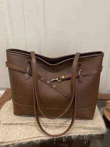 New Arrival Lightweight Luxury Versatile Women Shoulder Bag & Handbag - Coffee - View 10