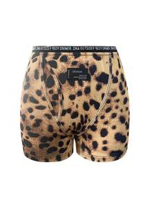 LovelyWholesale Bộ đồ nữ kiểu dáng thường ngày gồm áo ba lỗ và quần short họa tiết da báo, trang phục đi nghỉ hè. - Nhiều màu - Xem 8