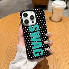 Polka Dot SWAG Phone Case For IPhone 17 17pro 17promax 16Pro,16ProMax,14,15,16,13,14,15,12,11 Promax,Plus,Glossy,Rugged Durable, Scratch-Resistant, And Stylish A Perfect Gift. - Nhiều màu - Xem 5