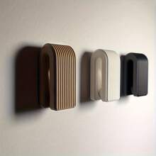 2pcs Self-Adhesive No Drill Towel Rack, Space-Saving Plastic Towel Clip Wall Mounted U-Shaped Vertical Towel Storage Rack, Bathroom Towel Organizer - Multicolor - View 6