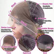 4/27 Highlight Lace Front Wigs Human Hair Pre Plucked Bleached Knots 12A 180 Density 13x4 HD Ombre Honey Blonde Deep Wave Human Hair Wigs With Baby Hair - S4/27 - View 7