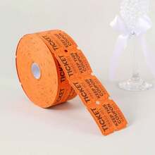 1卷500张连续编号的抽奖券，适用于活动、课堂奖励、电影之夜、奖品、活动用品，采用防撕裂材料，派对组织者可使用纸板，嘉年华门票，提供多种颜色选择（250对） - 查看 14