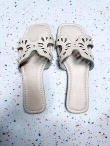 Circular Beige Laser