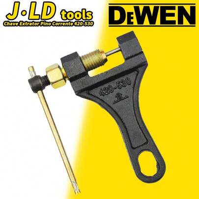 Chave extratora de pino de corrente de motocicleta 420-530 Alicate para Remover Corrente de Moto/Bicicleta