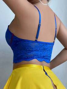 Ladies Sexy Princess Clothing - Adjustable Shoulder Straps And Supporting Steel Rings, Lace Decorated Butterfly Leg Rings, Bright Yellow Red Decorations, Cosplay Party Clothing, Suitable For Parties, Cafes, Events - Durable Holiday Clothing, Princess Dresses, Party Wear, Strong Fashion Expression, Comfortable Fit, Cosplay Lovers, Event Wear, High Quality Fabrics, Cosplay Lovers - Màu hỗn hợp - Xem 2