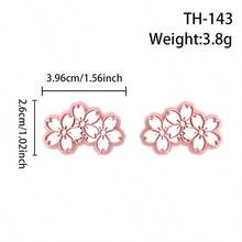 Plastic Polymer Clay Cutters & Flower Shape - DIY Crafting With Precise Cutting Edges For Handmade Clay, Jewelry Beads, Resin Charms - Molding Die For Polymer Clay Art Supplies (Compatible With DIY Kits) - TH143 - View 23