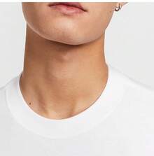 Nike 男子新款寬鬆針織休閒運動T卹 - 白色 - 查看 3