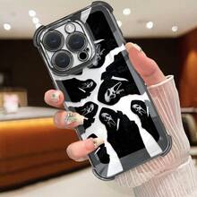 1pc Electroplated Devil/Halloween Skull Shockproof TPU Protective Case Compatible With IPhone 17 Pro Max/Air 16 Pro Max/16 Pro/16/15 Pro/15/13 Pro Max/12 Pro Max/15 Pro Max/14 Pro Max/13/12/11 And Galaxy S25 Ultra/Galaxy S24 Ultra/Galaxy S23/Galaxy S22/Galaxy S21 - 多色2 - 查看 6