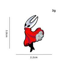 4pcs Anime Street Style Zinc Alloy Brooch Pins, Fashion Accessory - Multicolor - View 6