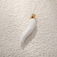 1pc Copper Chili Pepper Pendant, Suitable As DIY Bracelet, Necklace, Anklet Charm, Charm Gift For Halloween, St. Anthony's Day, Colleagues, Family, And Friends - Multicolor - View 12