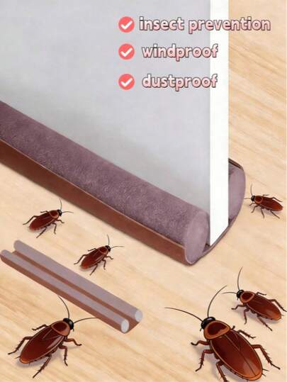 1 pieza Tira de sellado para la parte inferior de la puerta (disponible en 3 colores), a prueba de sonido, a prueba de viento, reducción de ruido, material de espuma, fácil instalación, adecuado para puertas del hogar y de la oficina. La tira de sellado reforzada se puede usar para insonorizar, impermeabilizar, evitar el polvo, proteger del viento y sellar la parte inferior de la puerta. Ampliamente aplicable para la cocina, el dormitorio, la sala de estar, las ventanas, etc. También puede ser un regalo para la madre.