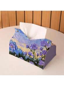 Hộp khăn giấy sáng tạo, hộp đựng khăn giấy bằng da cho phòng khách, phòng ngủ, túi đựng giấy vệ sinh đa chức năng, hộp khăn giấy họa tiết hoa, hộp đựng khăn giấy bằng da PU dày, hộp khăn giấy chống thấm nước, hộp khăn giấy trang trí cho nhà hàng, phòng tắm, ô tô, thích hợp cho nhà bếp, phòng ăn, phòng ngủ, phòng tắm, ô tô, hộp khăn giấy Ngày của Mẹ, thích hợp làm quà tặng Ngày của Mẹ và mùa cưới. - Nhiều màu - Xem 23