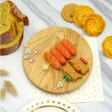 [Cantidad] Piezas/Set Pinchos de brotes de bambú, palillos decorativos para mesa, postres, brochetas de frutas, adecuados para fiestas, cumpleaños, bodas, clubes, cupcakes, hamburguesas, barbacoas, aperitivos - Multicolor - Ver 2